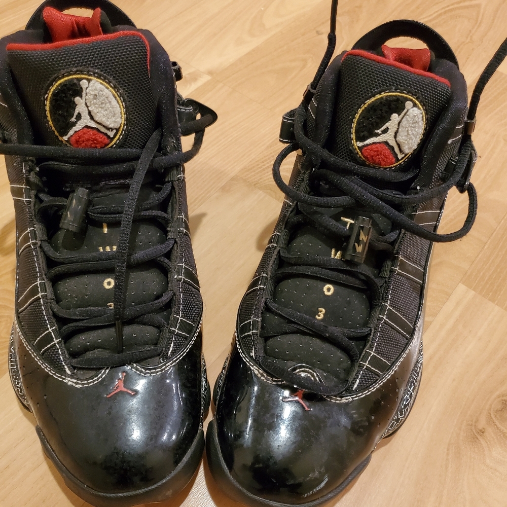 Air Jordan Six Rings Hall of Fame Black Metallic G